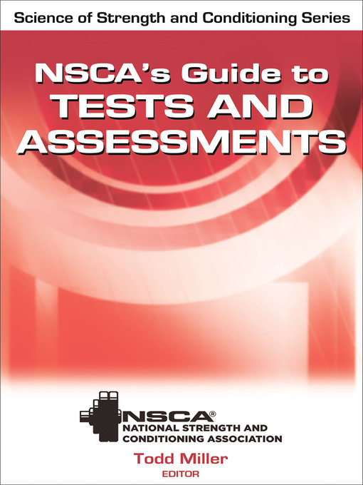 Cover image for NSCA's Guide to Tests and Assessments